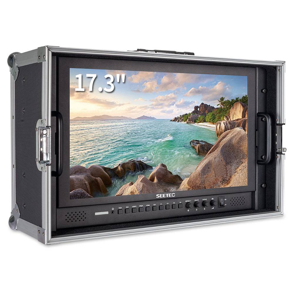 SEETEC P173-9HSD-CO 17,3 colos rendezői monitor flight case-ben
